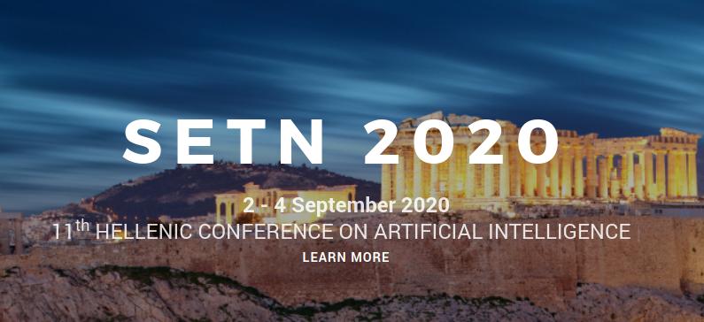 SETN 2020: 11th Hellenic Conference on Artificial Intelligence